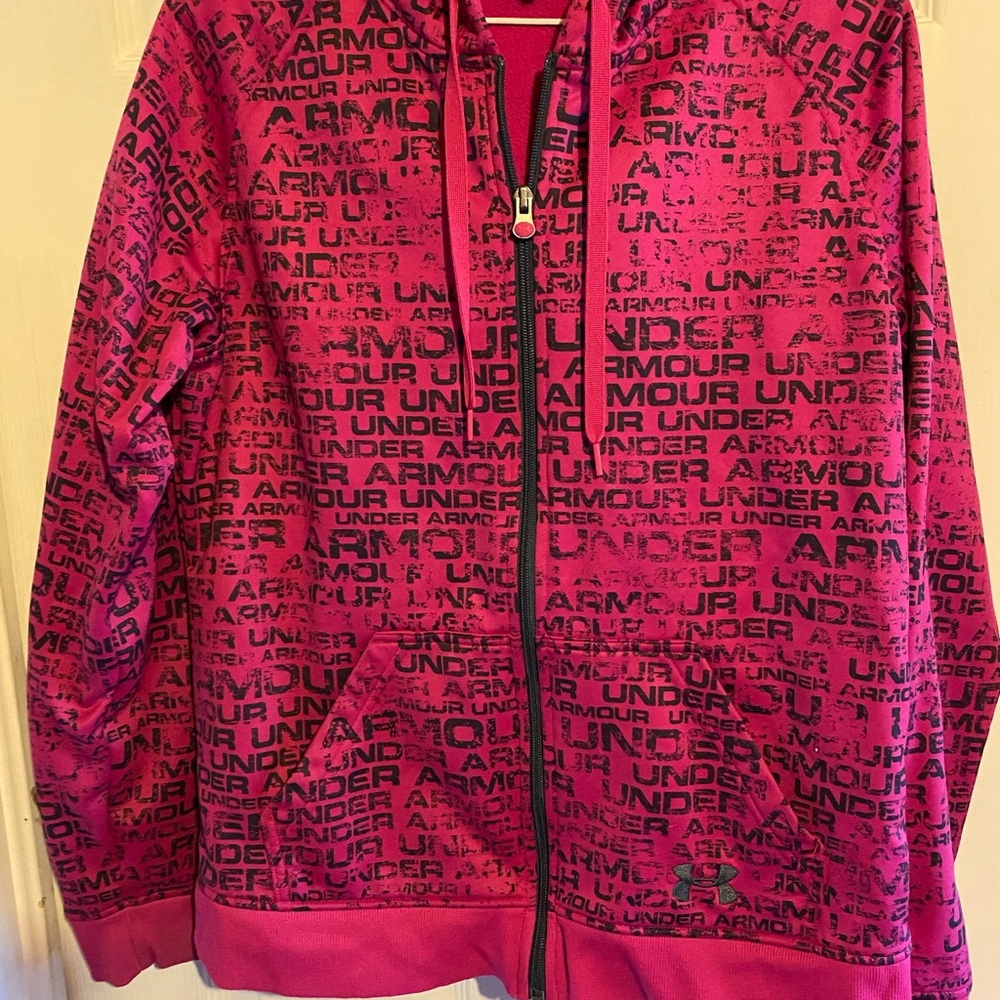 Under armour zip hoodie